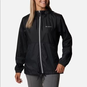 Columbia Black Windbreaker